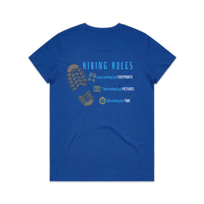 Hiking Rules - Tshirt - Womns Thumbnail