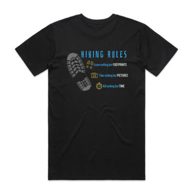 Hiking Rules Tshirt - Mens Thumbnail